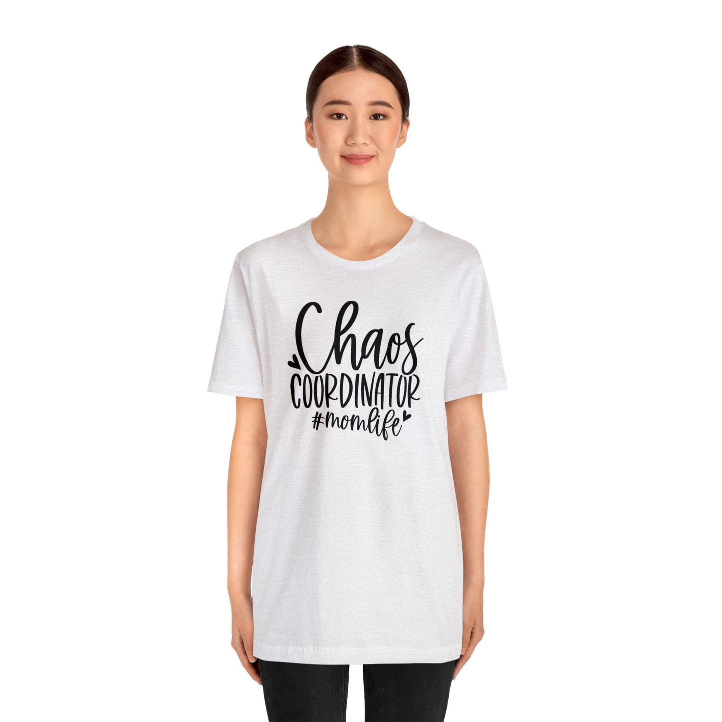 Chaos Coordinator #momlife Unisex Jersey Tee