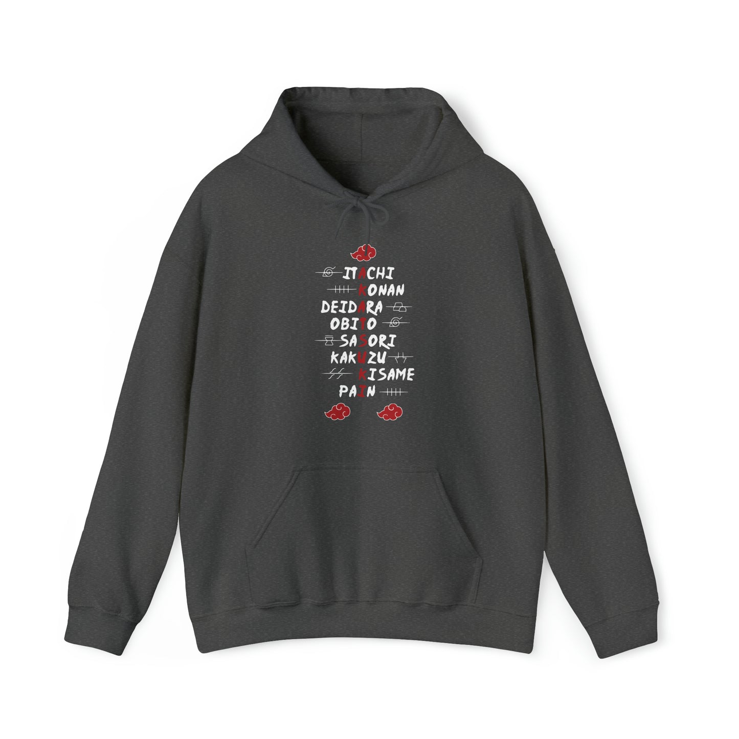 Akatsuki Anime Unisex Pullover Hoodie Blend™ Sweatshirt
