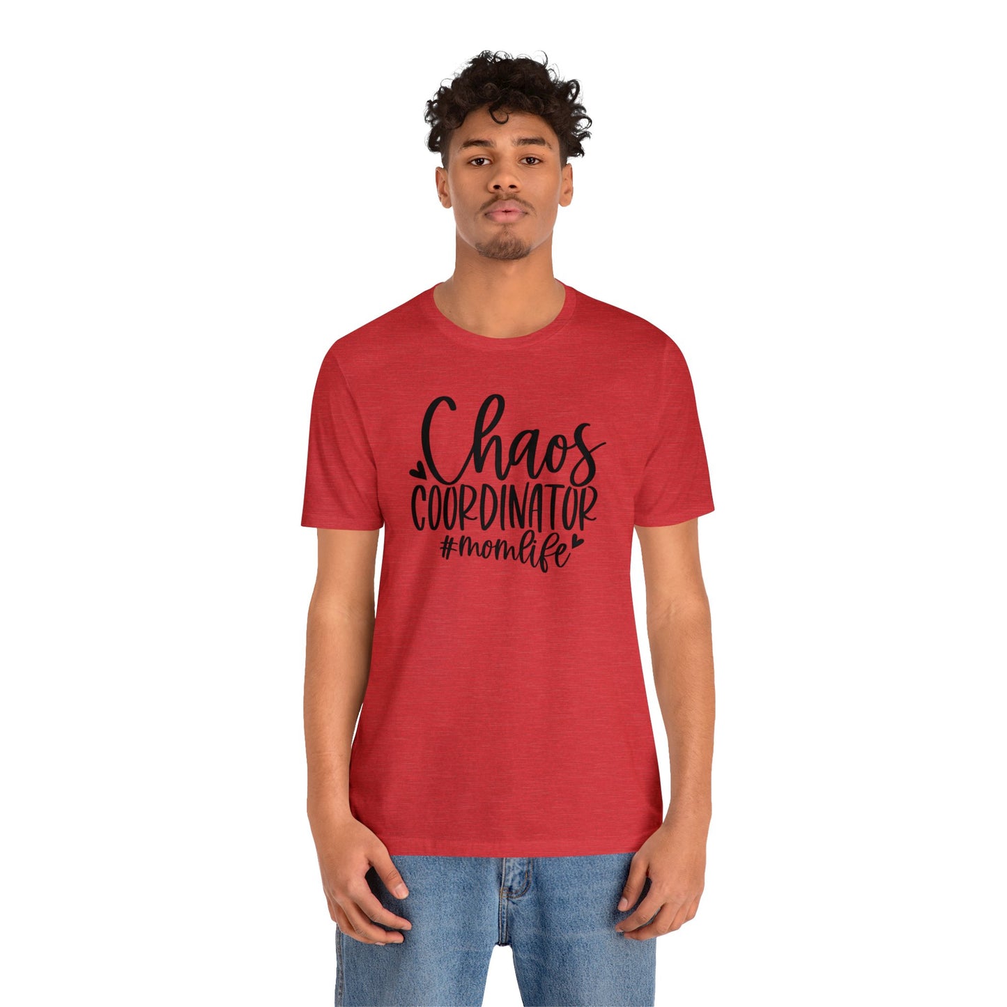 Chaos Coordinator #momlife Unisex Jersey Tee