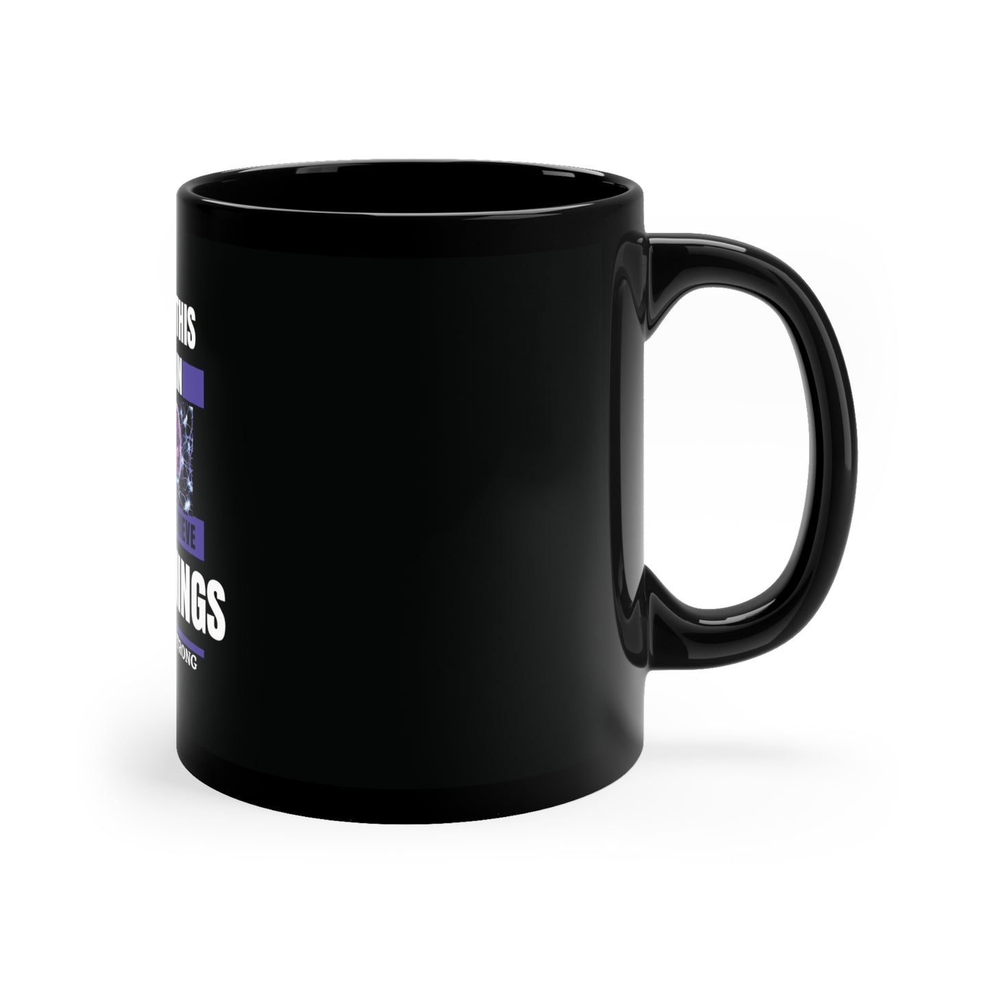 With this Brain I will Achieve Big Things Custom Mug