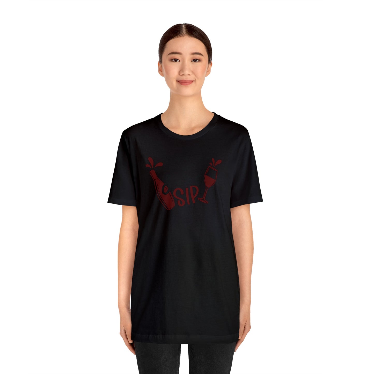 I Dont Give a Sip Unisex Jersey Tee
