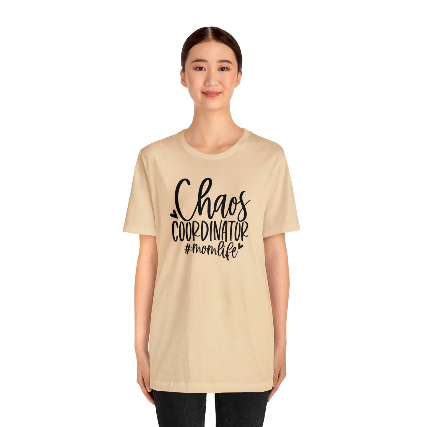 Chaos Coordinator #momlife Unisex Jersey Tee