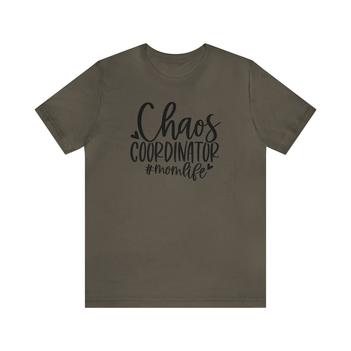 Chaos Coordinator #momlife Unisex Jersey Tee
