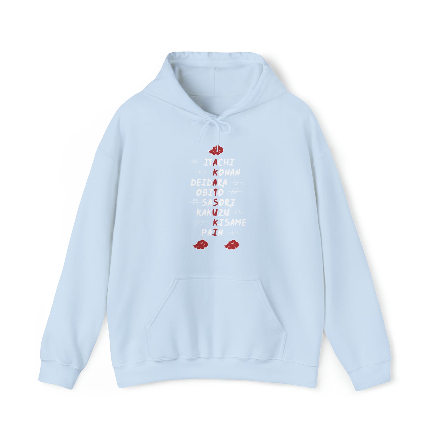 Akatsuki Anime Unisex Pullover Hoodie Blend™ Sweatshirt