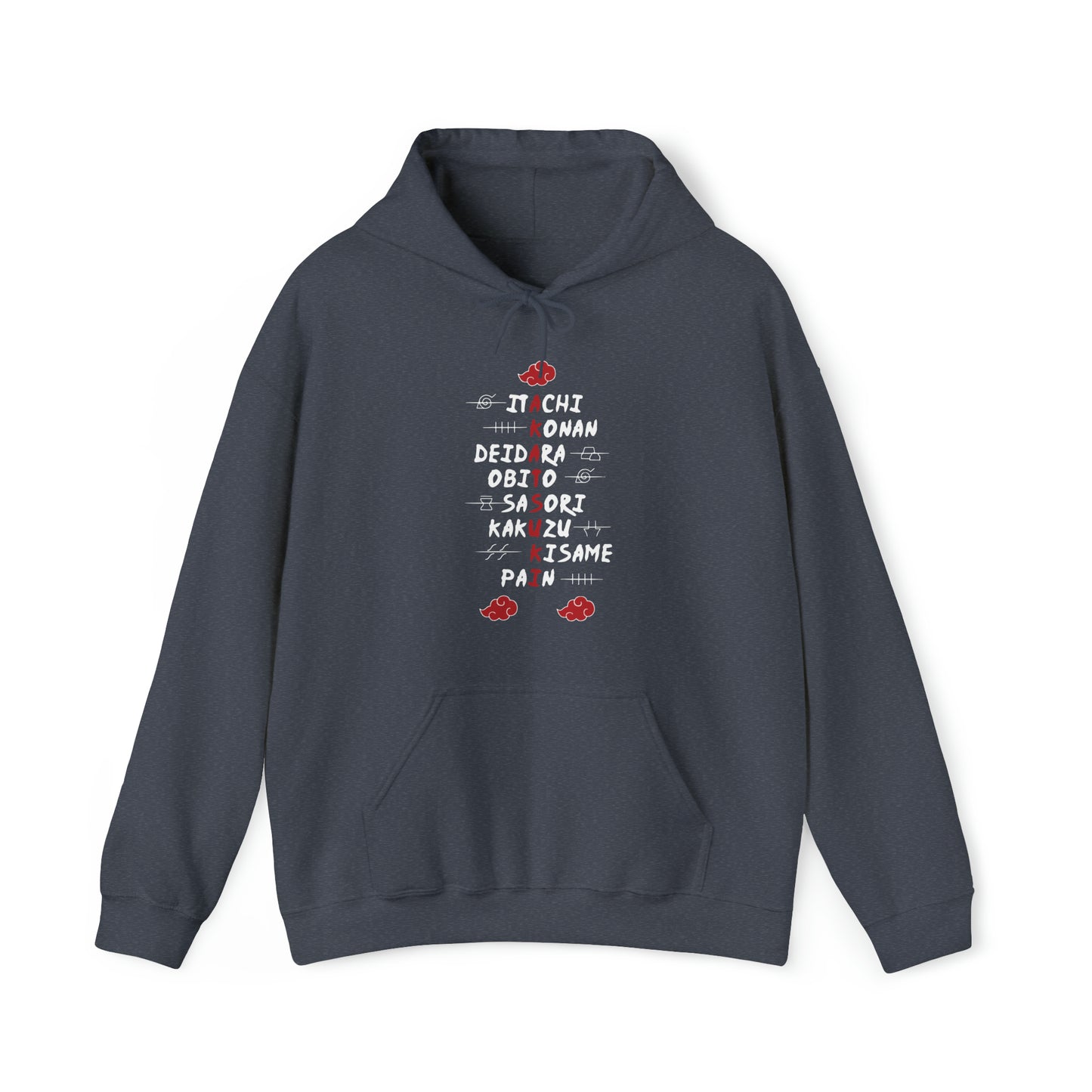Akatsuki Anime Unisex Pullover Hoodie Blend™ Sweatshirt