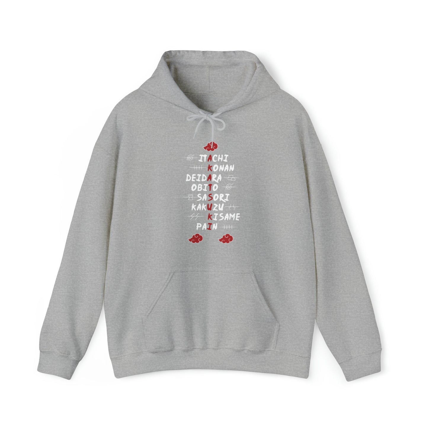 Akatsuki Anime Unisex Pullover Hoodie Blend™ Sweatshirt