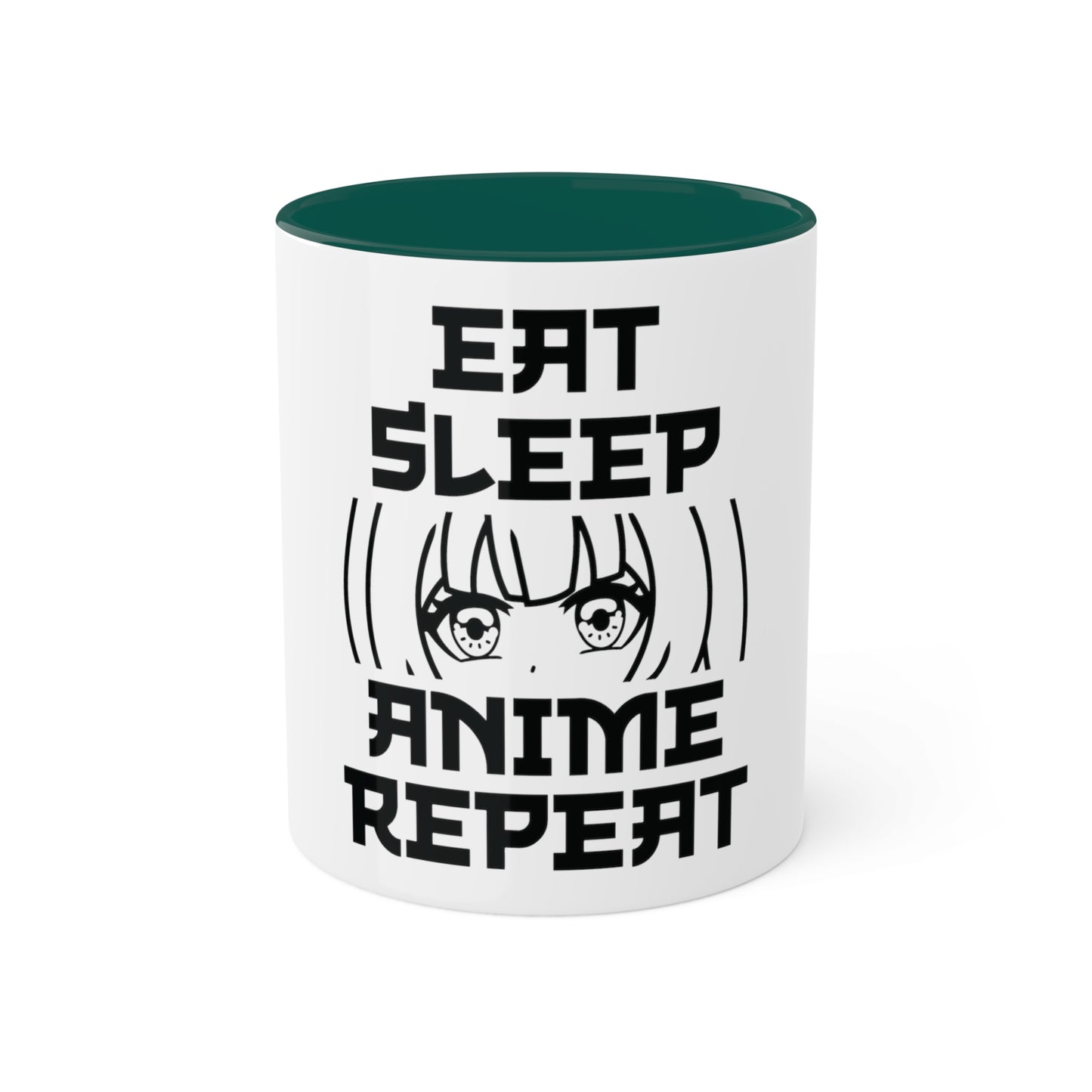 Eat Sleep Anime, Custom Personalized Mug