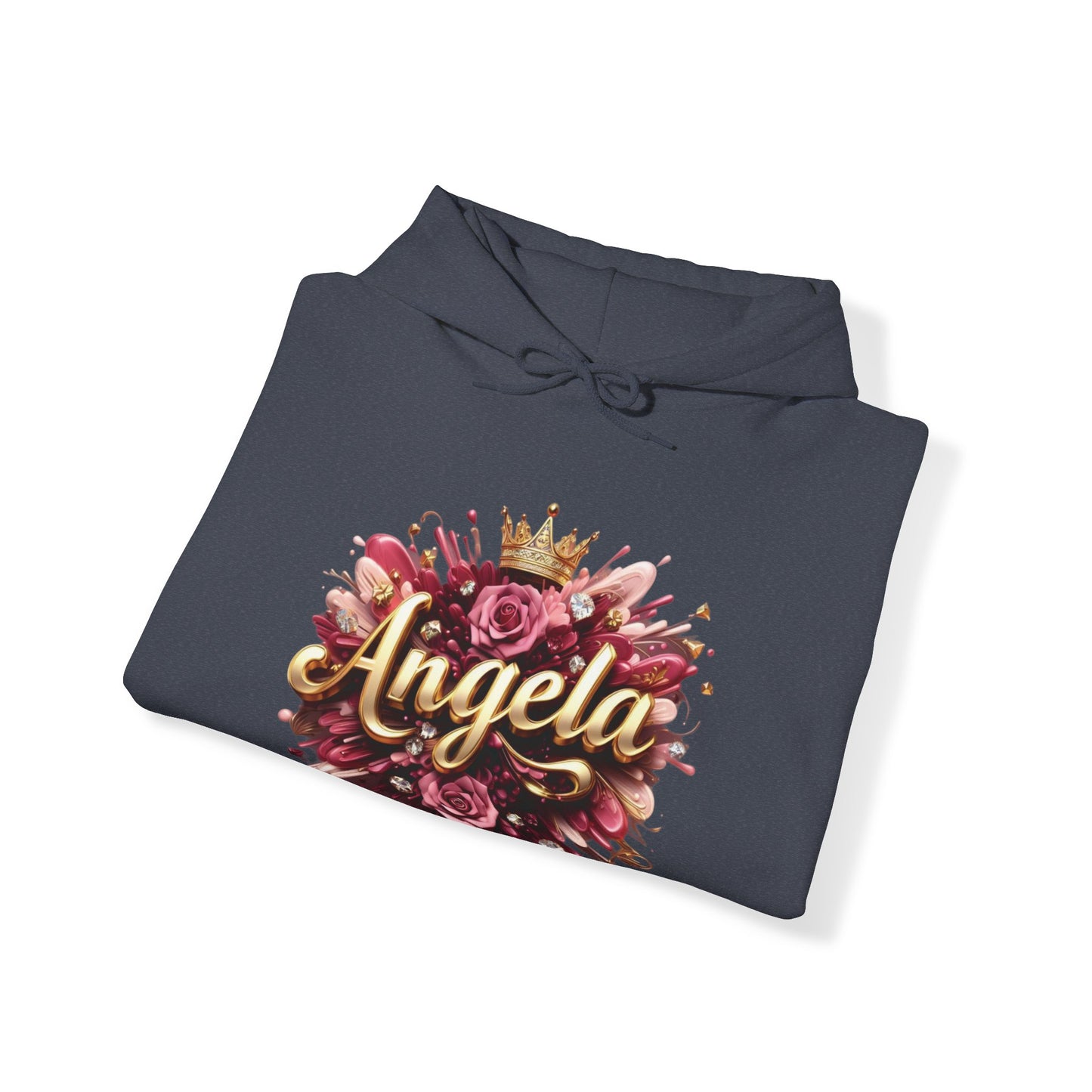 Angela Unisex Pullover Hoodie Blend™ Sweatshirt