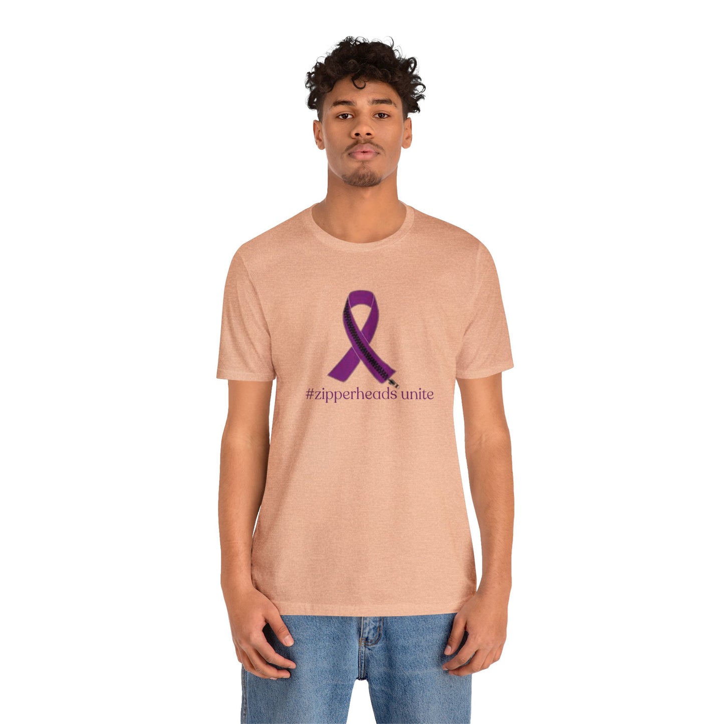 Zipperheads unite Unisex Jersey Tee
