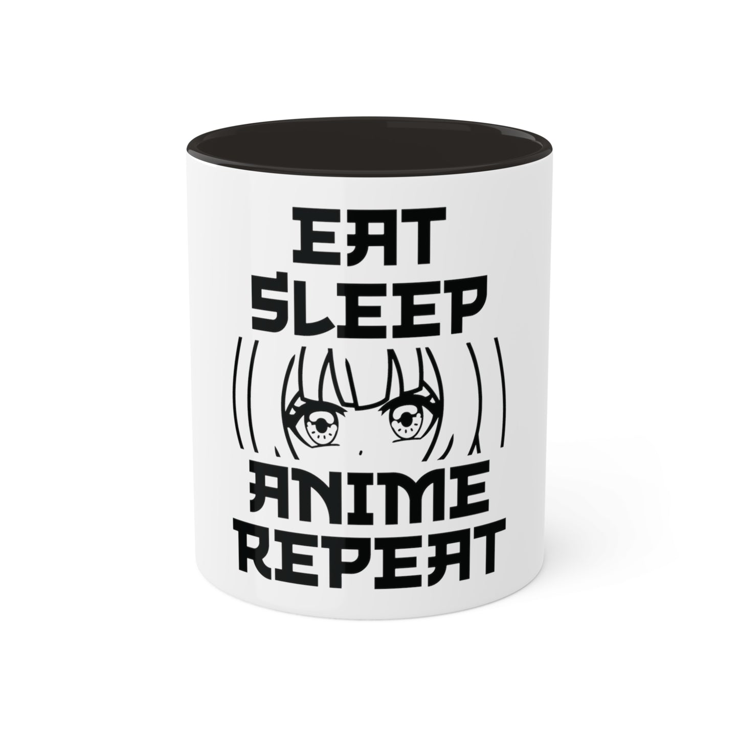 Eat Sleep Anime, Custom Personalized Mug