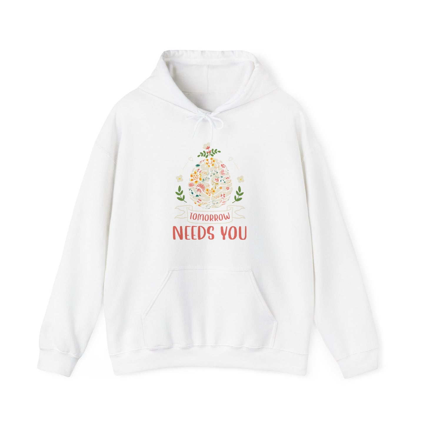 Tomorrow Needs You Heavy Blend™ Hooded Sweatshirt