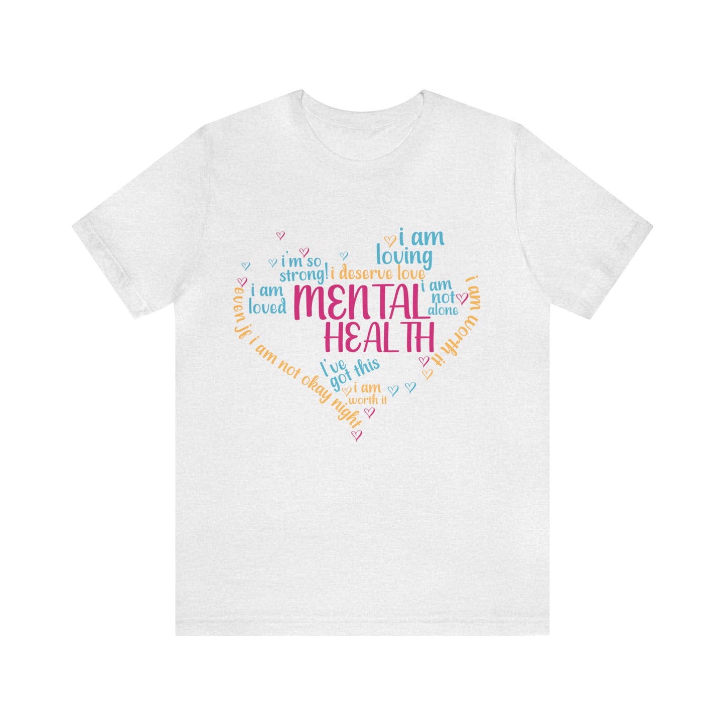 Mental Health Unisex Jersey Tee