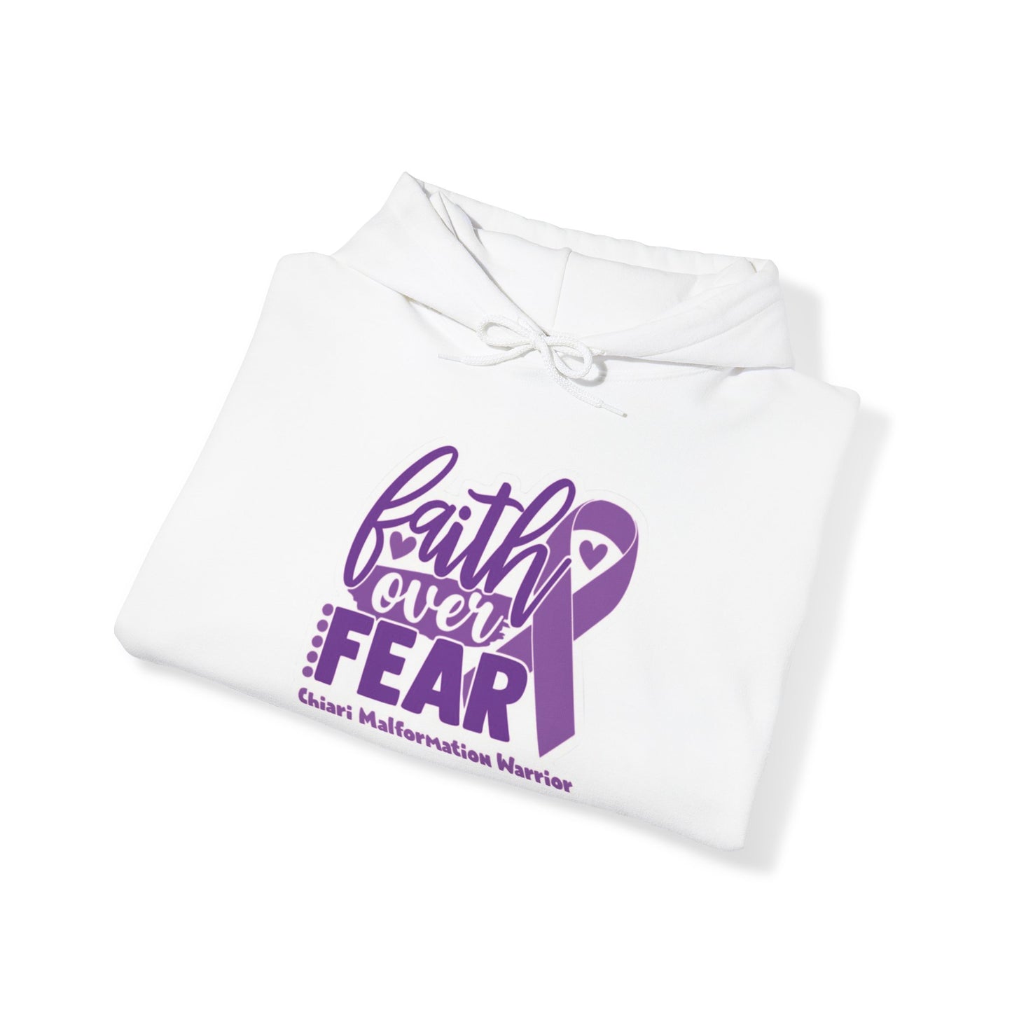 Faith over Fear Chiari Blend™ Hooded Sweatshirt