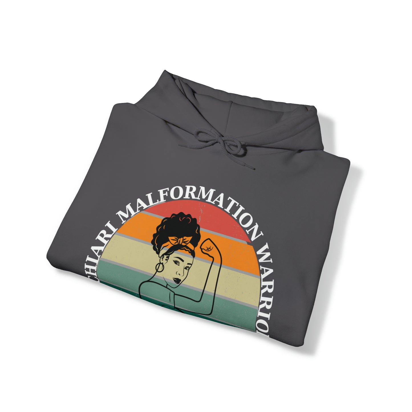 Chiari Malformation Warrior Heavy Blend™ Hooded Sweatshirt