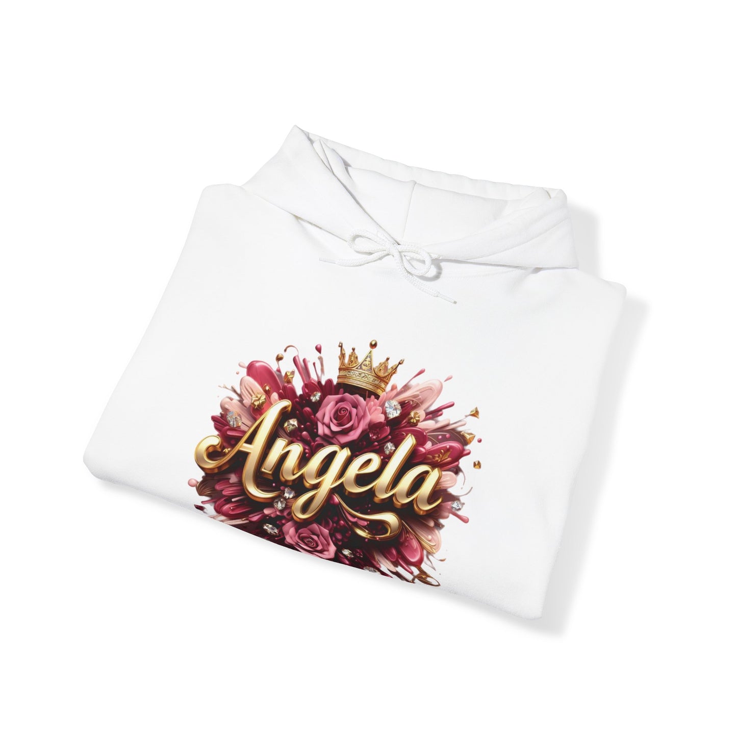 Angela Unisex Pullover Hoodie Blend™ Sweatshirt