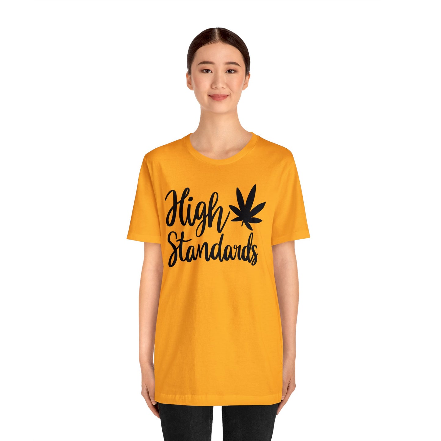 High Standards Unisex Jersey Tee