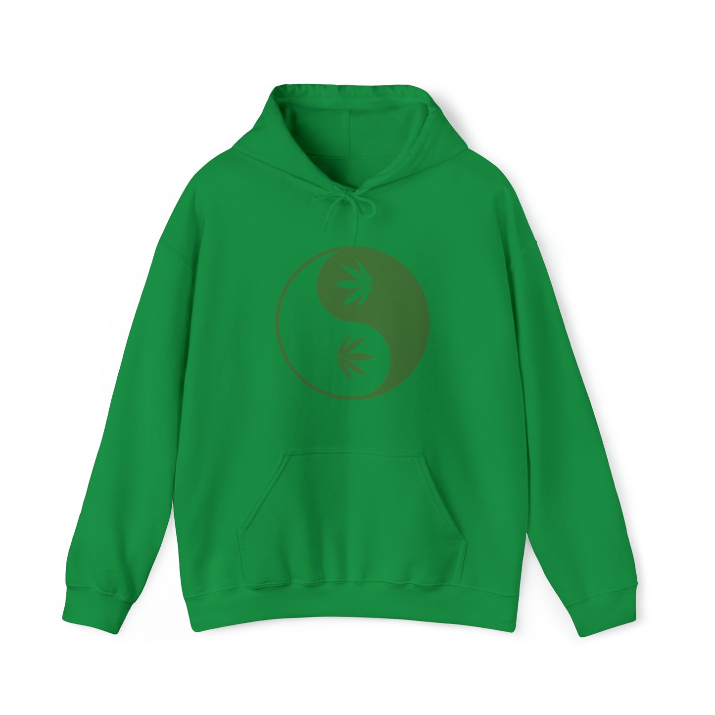 Yin Yang Leaf Unisex Pullover Hoodie Blend™ Sweatshirt