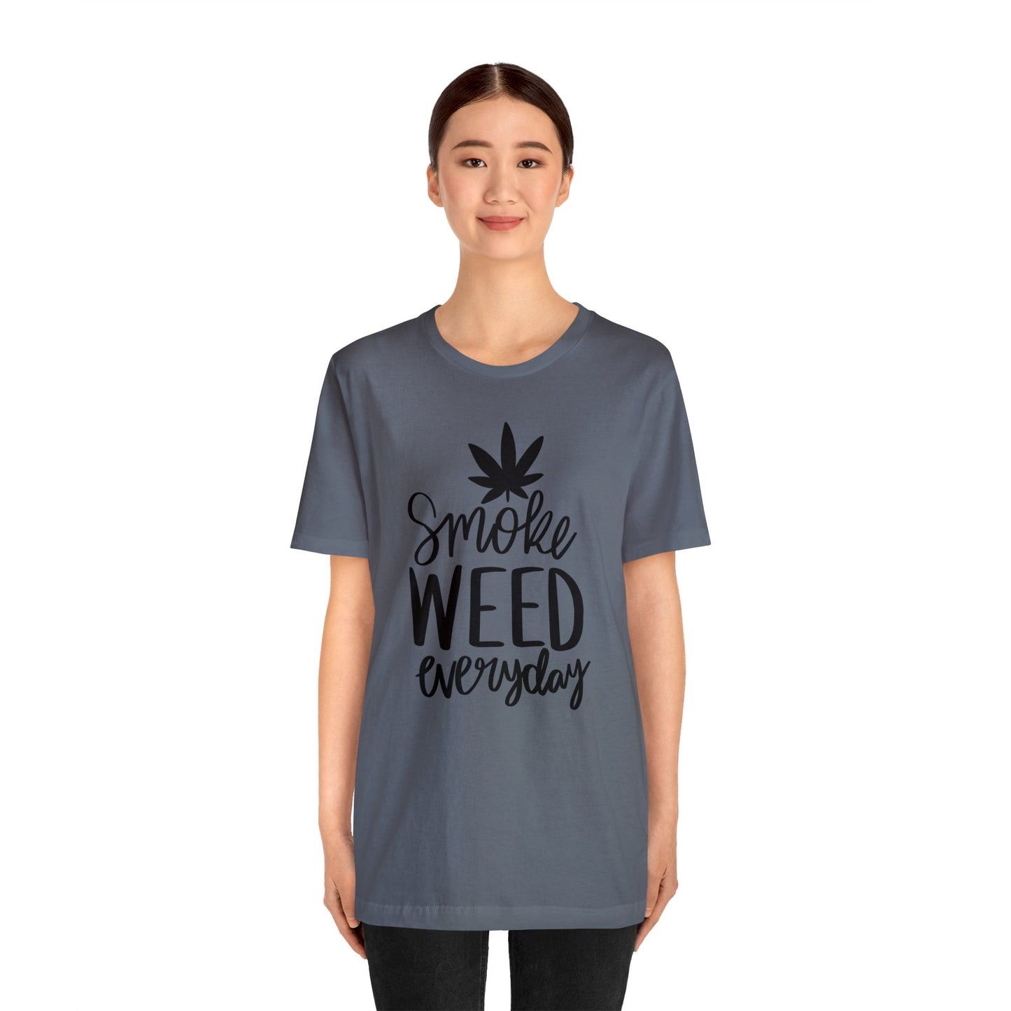 Smoke Cannibas Everyday Unisex Jersey Tee