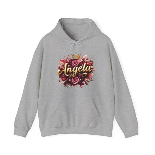 Angela Unisex Pullover Hoodie Blend™ Sweatshirt