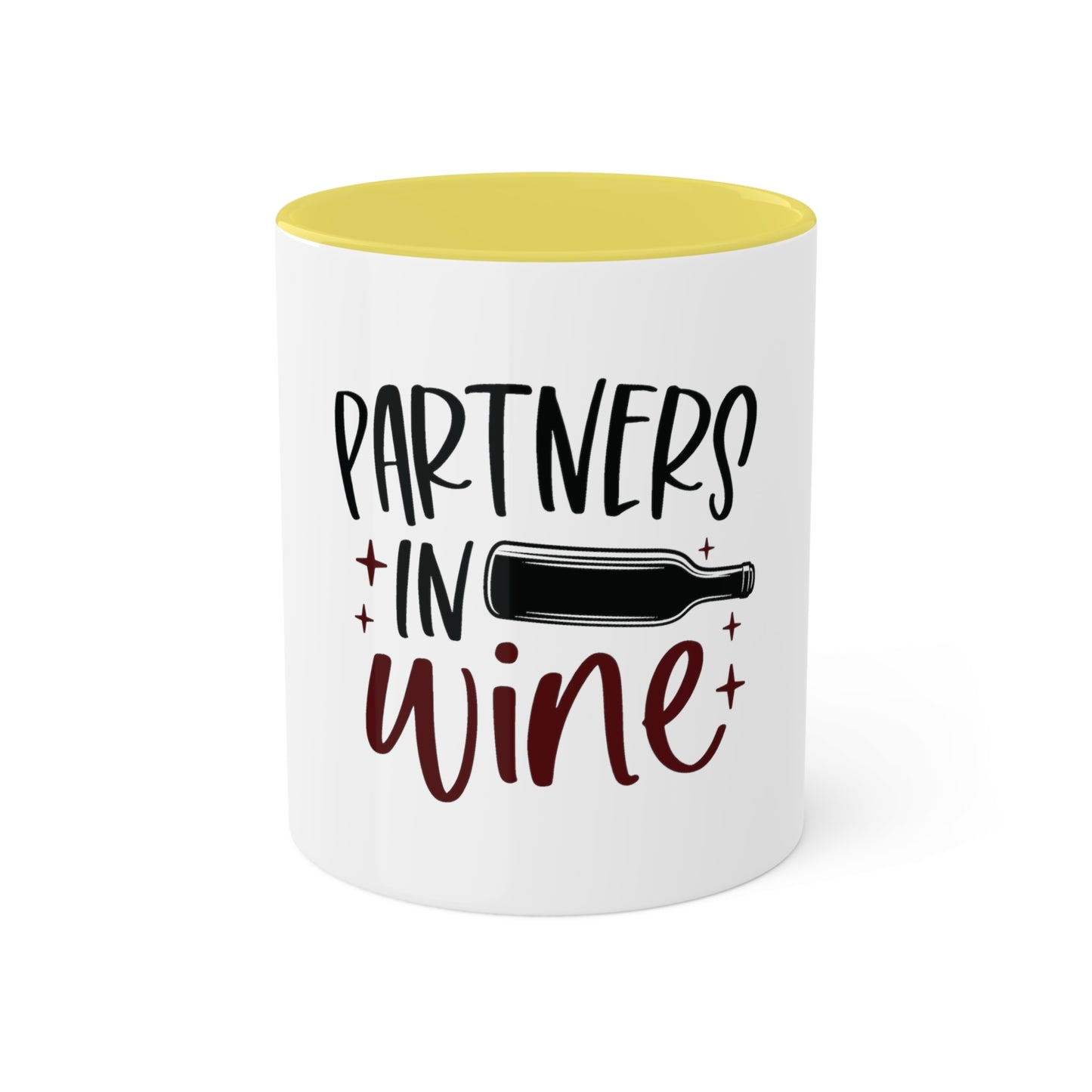 Partners in Wine Custom Personalized Mug