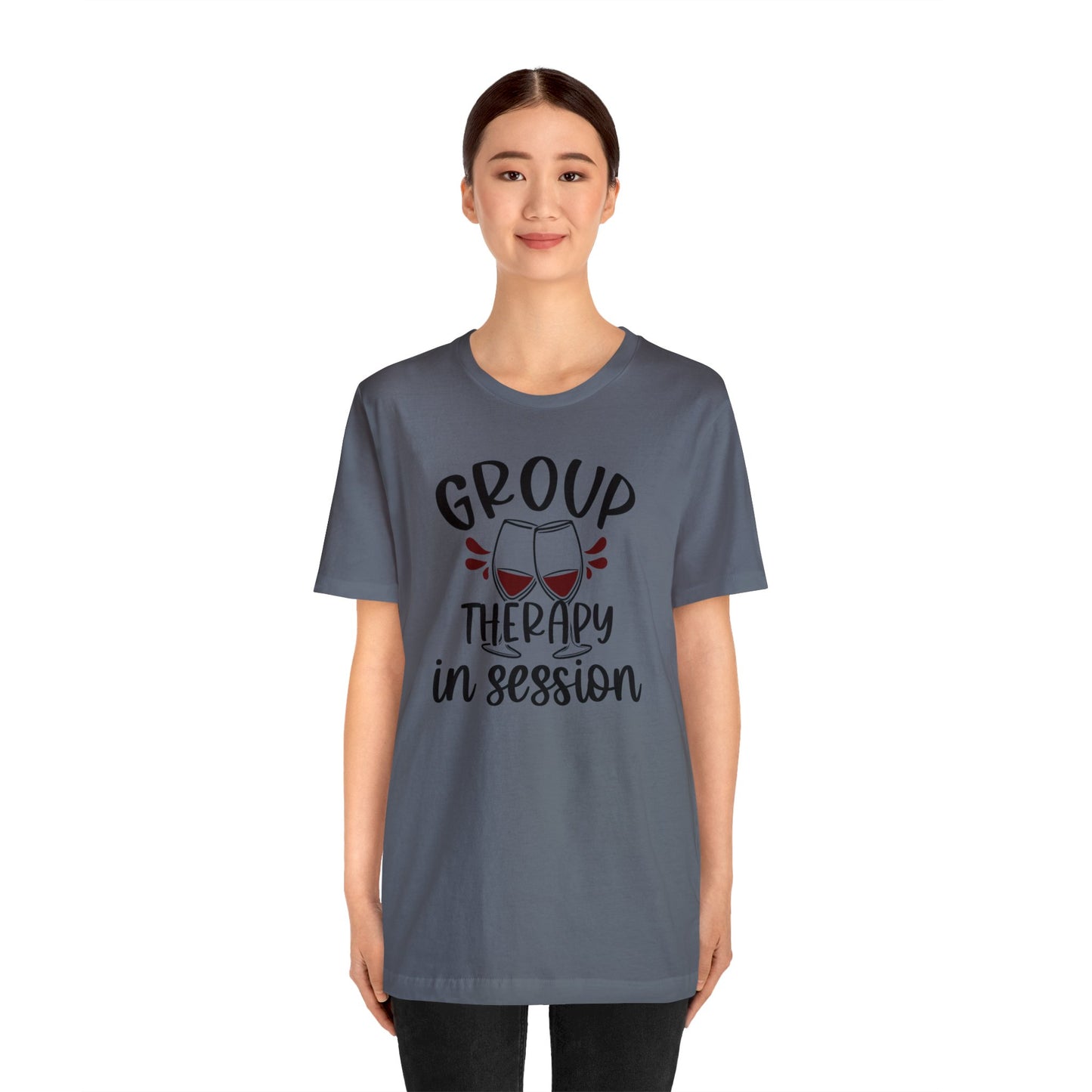 Group Therapy in Session Unisex Jersey Tee