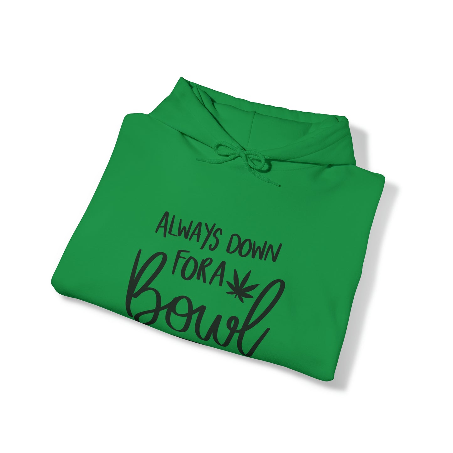 Always Down for a Bowl Unisex Pullover Hoodie Blend™ Sweatshirt