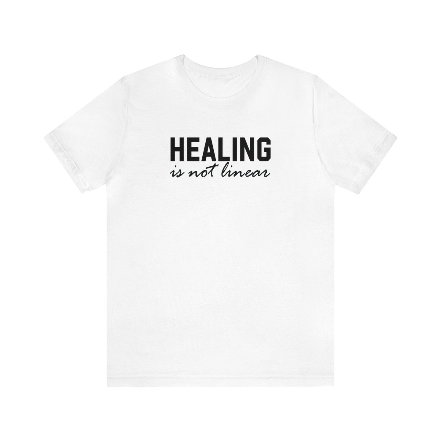 Healing is Not Linear Unisex Jersey Tee