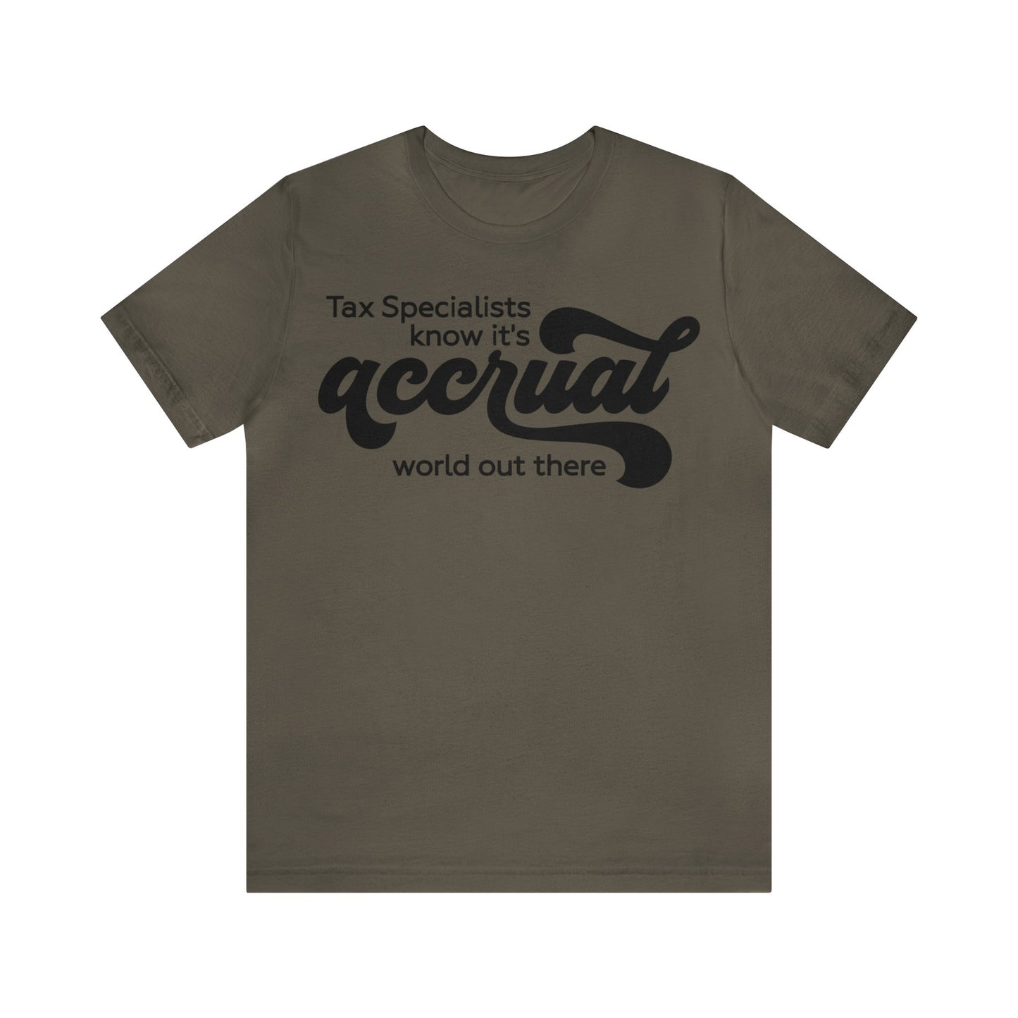 Accrual World Unisex Jersey Tee