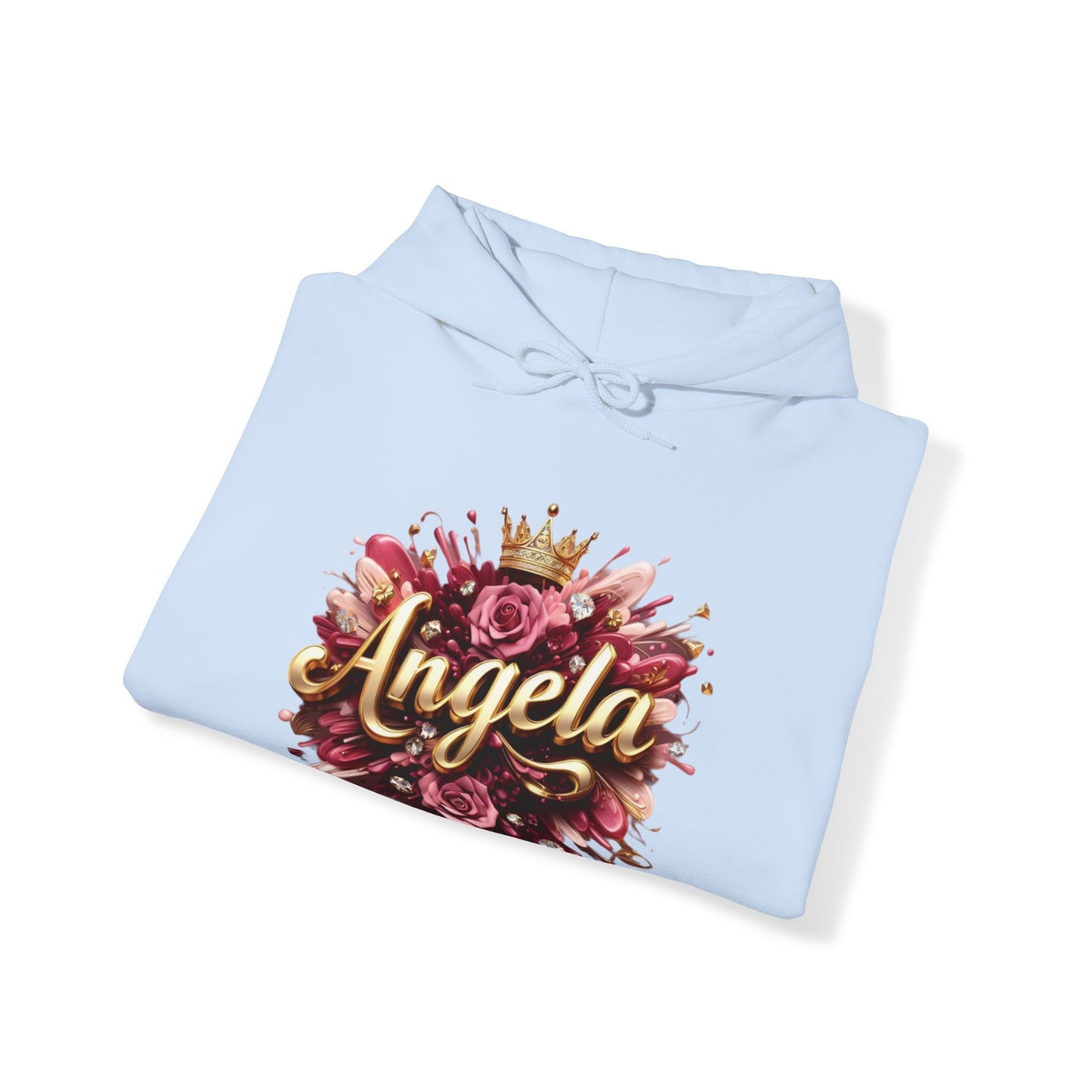 Angela Unisex Pullover Hoodie Blend™ Sweatshirt