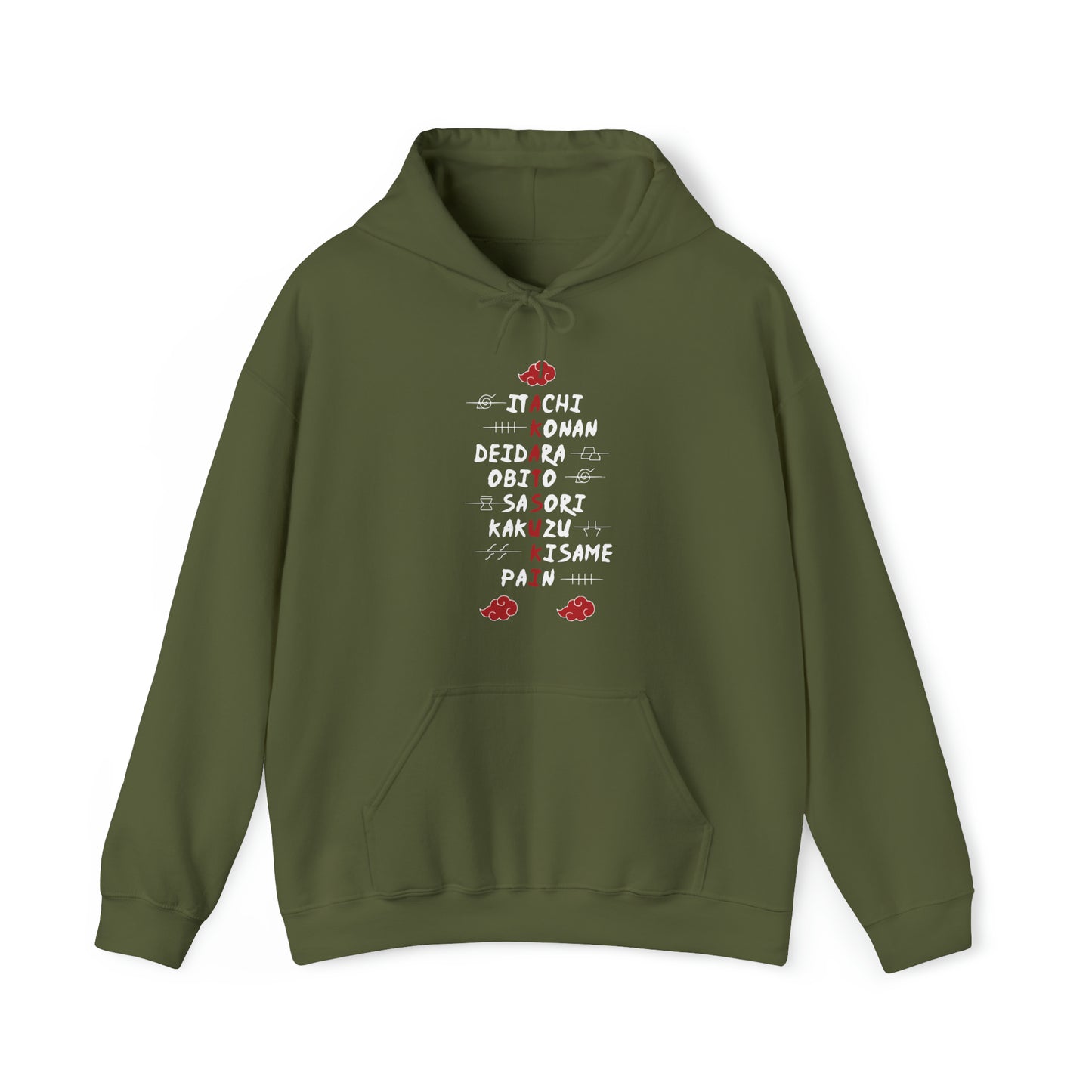 Akatsuki Anime Unisex Pullover Hoodie Blend™ Sweatshirt