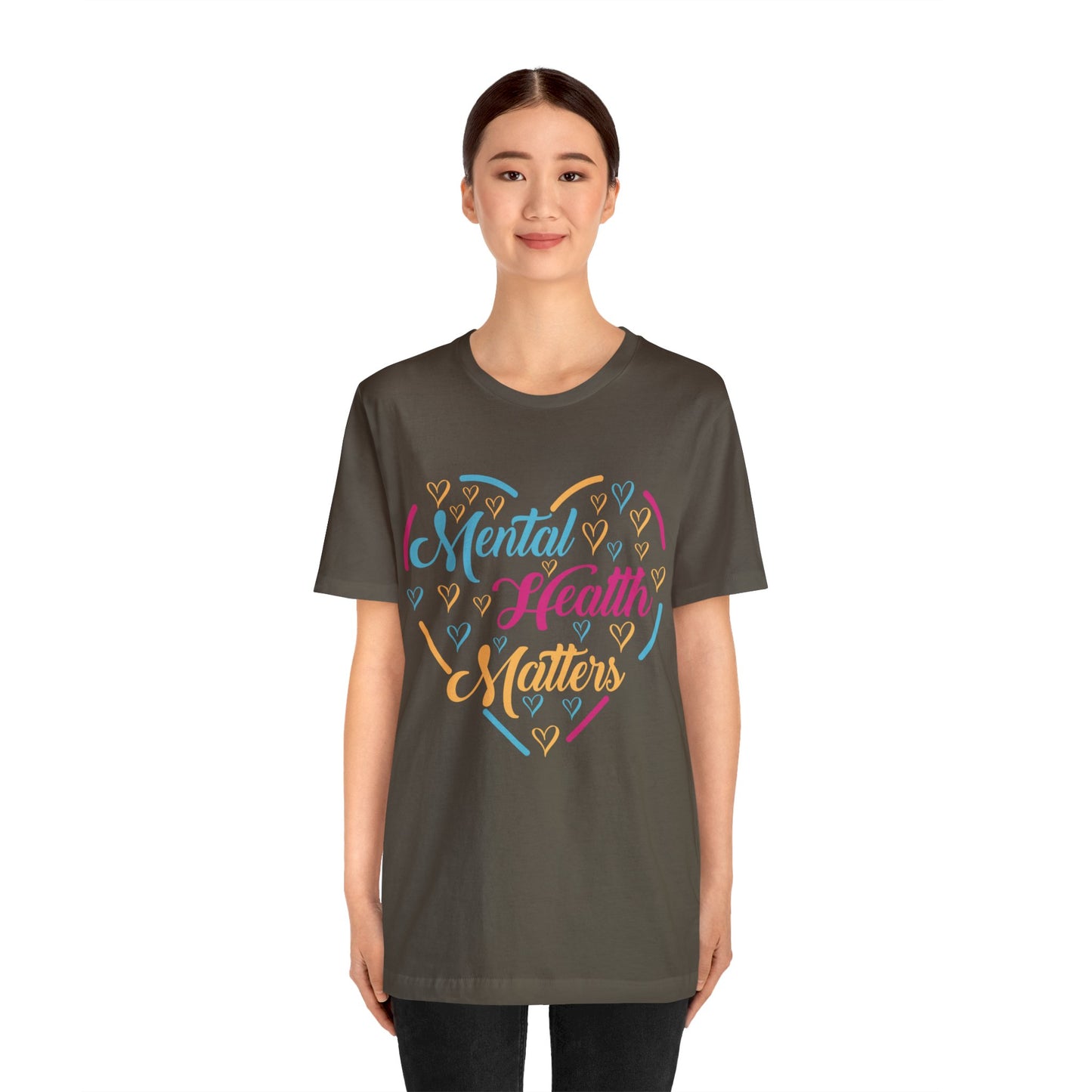 Mental Health Matters Unisex Jersey Tee