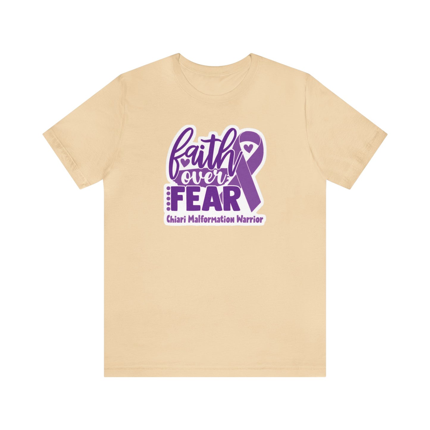 Faith over Fear Chiari Unisex Jersey Tee