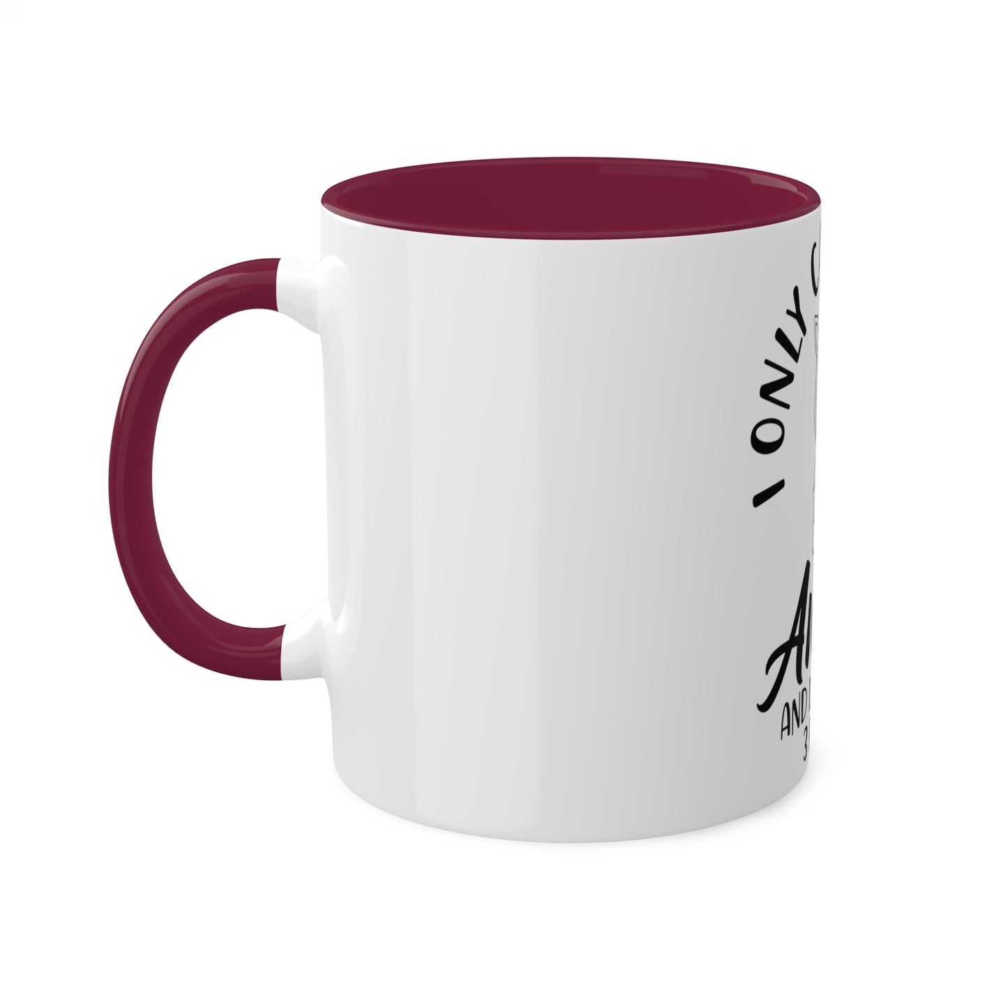 I only care about Anime, Custom Personalized Mug