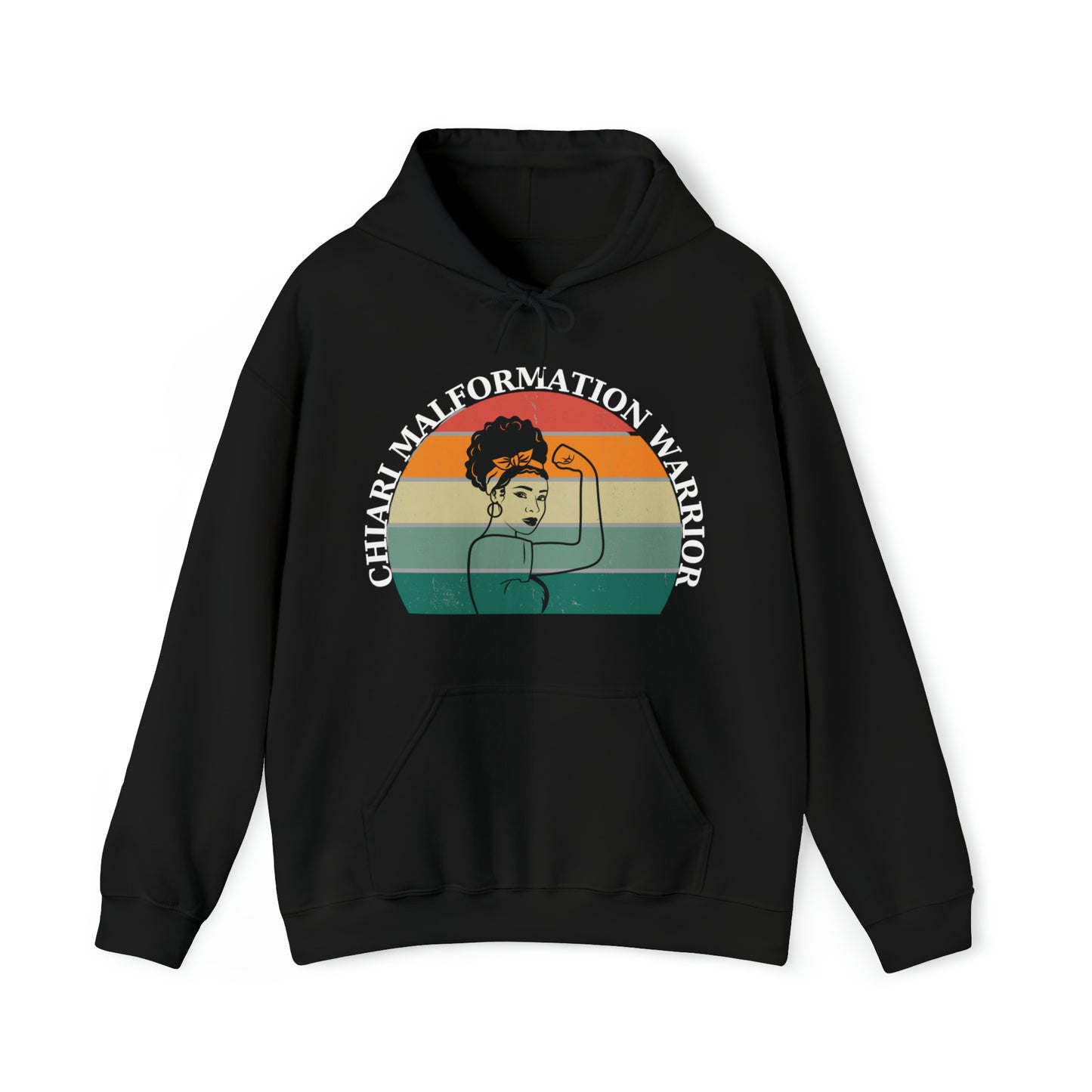 Chiari Malformation Warrior Heavy Blend™ Hooded Sweatshirt