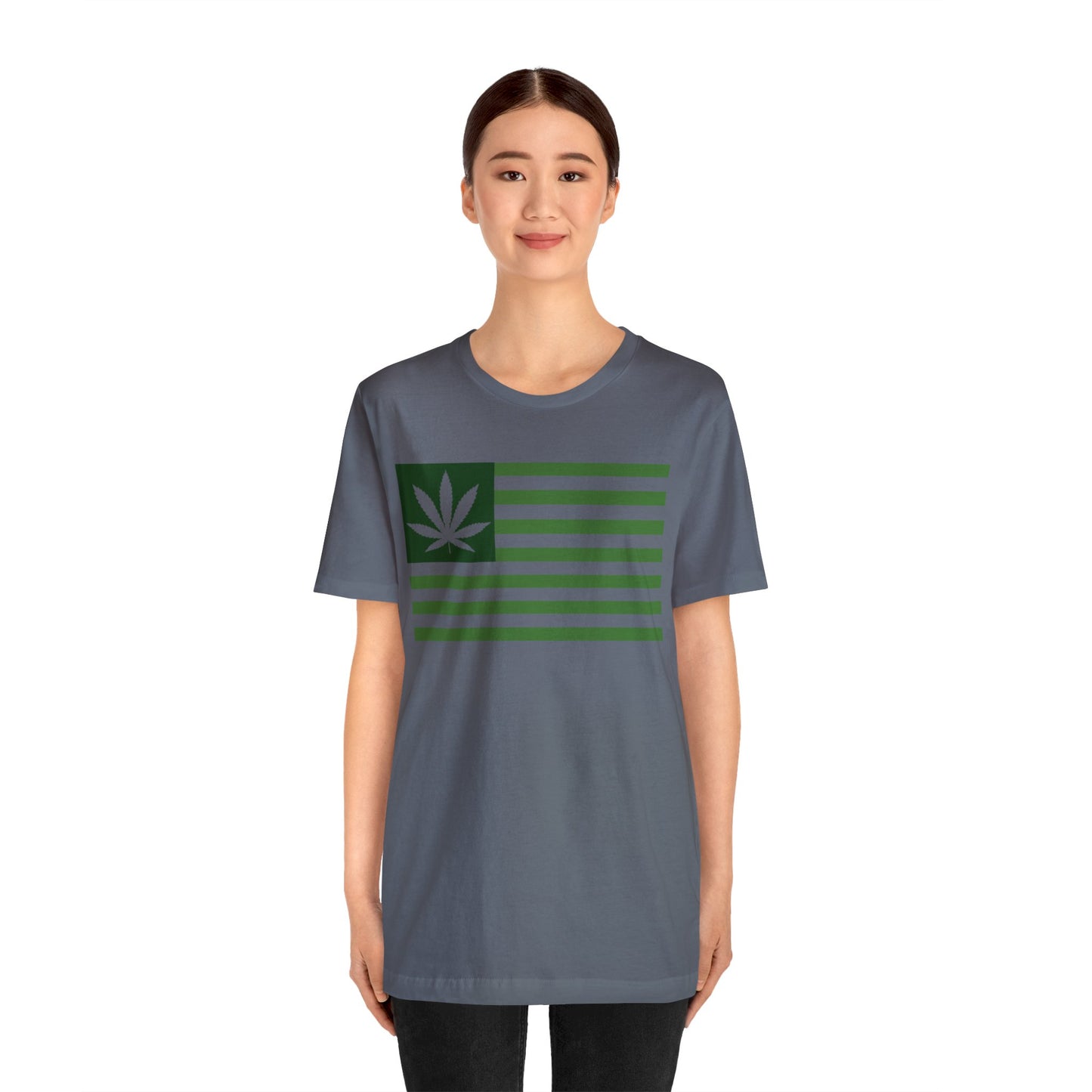 Cannibas Flag Unisex Jersey Tee