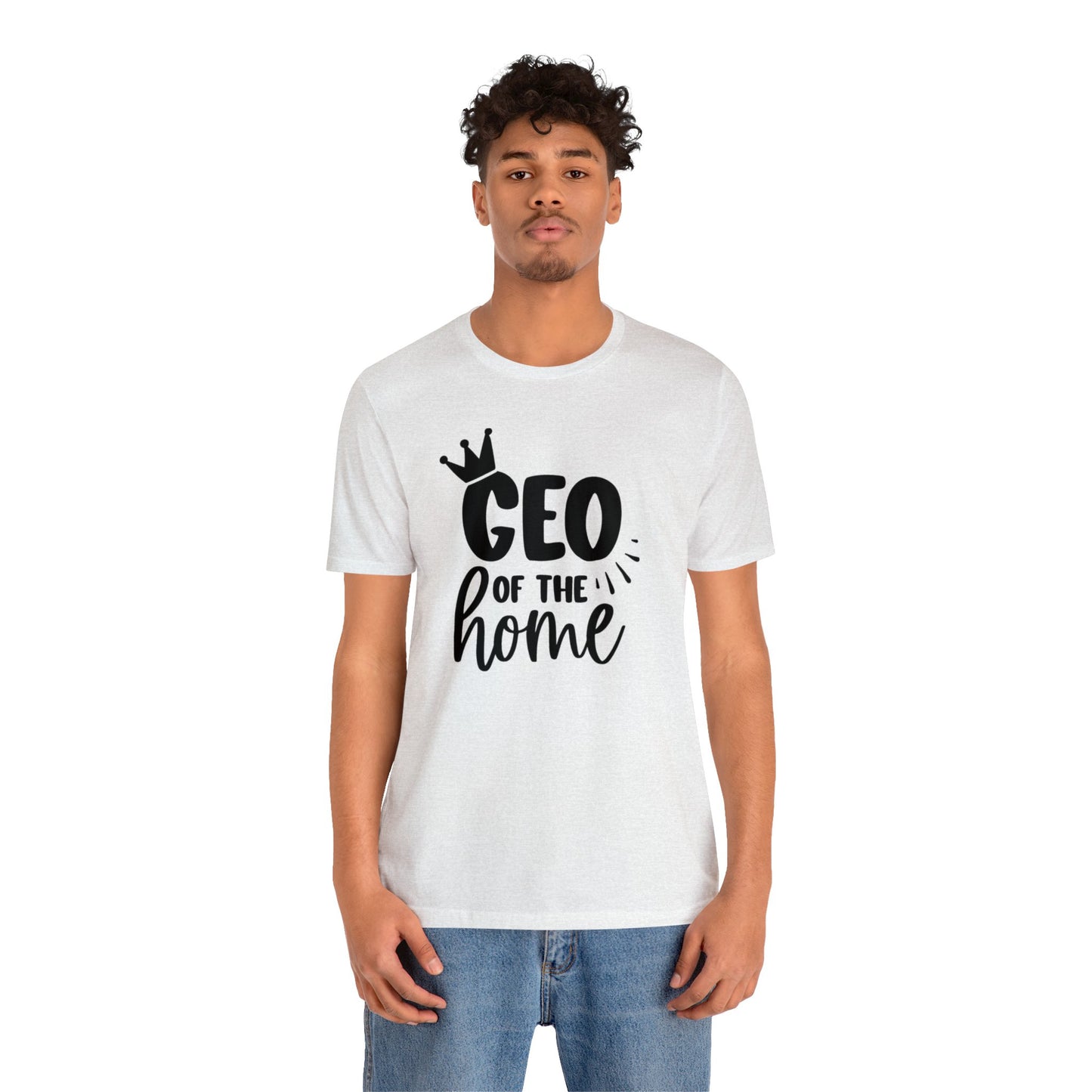 CEO of the Home Unisex Jersey Tee