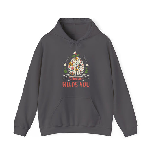 Tomorrow Needs You Heavy Blend™ Hooded Sweatshirt