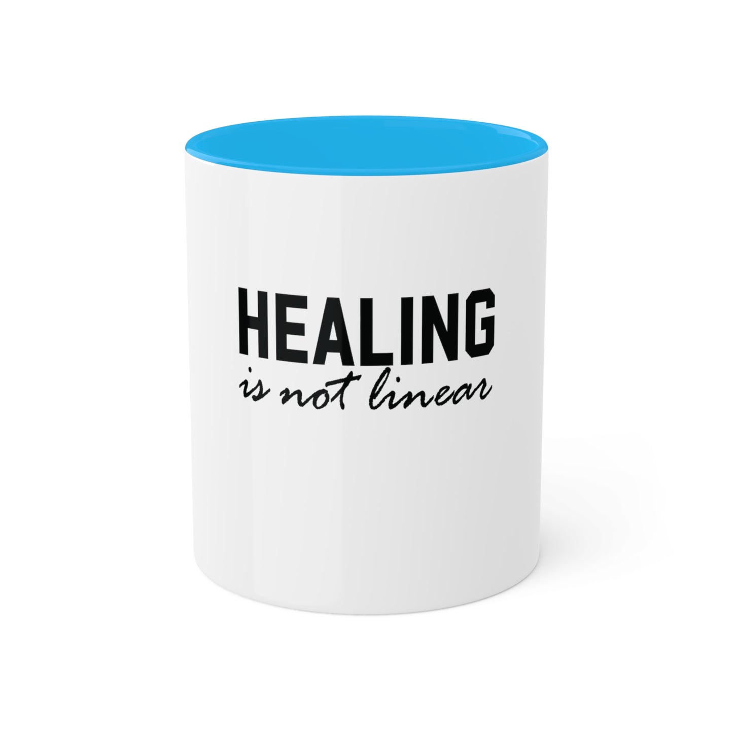 Healing is not Linear Custom Personalized Mug