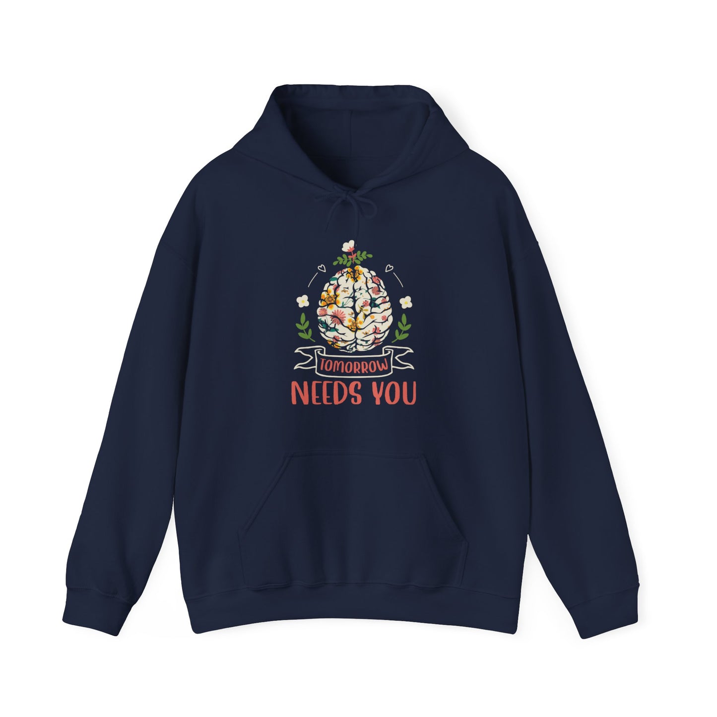 Tomorrow Needs You Heavy Blend™ Hooded Sweatshirt