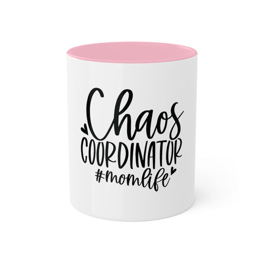 Chaos Coordinator #momlife Custom Personalized Mug
