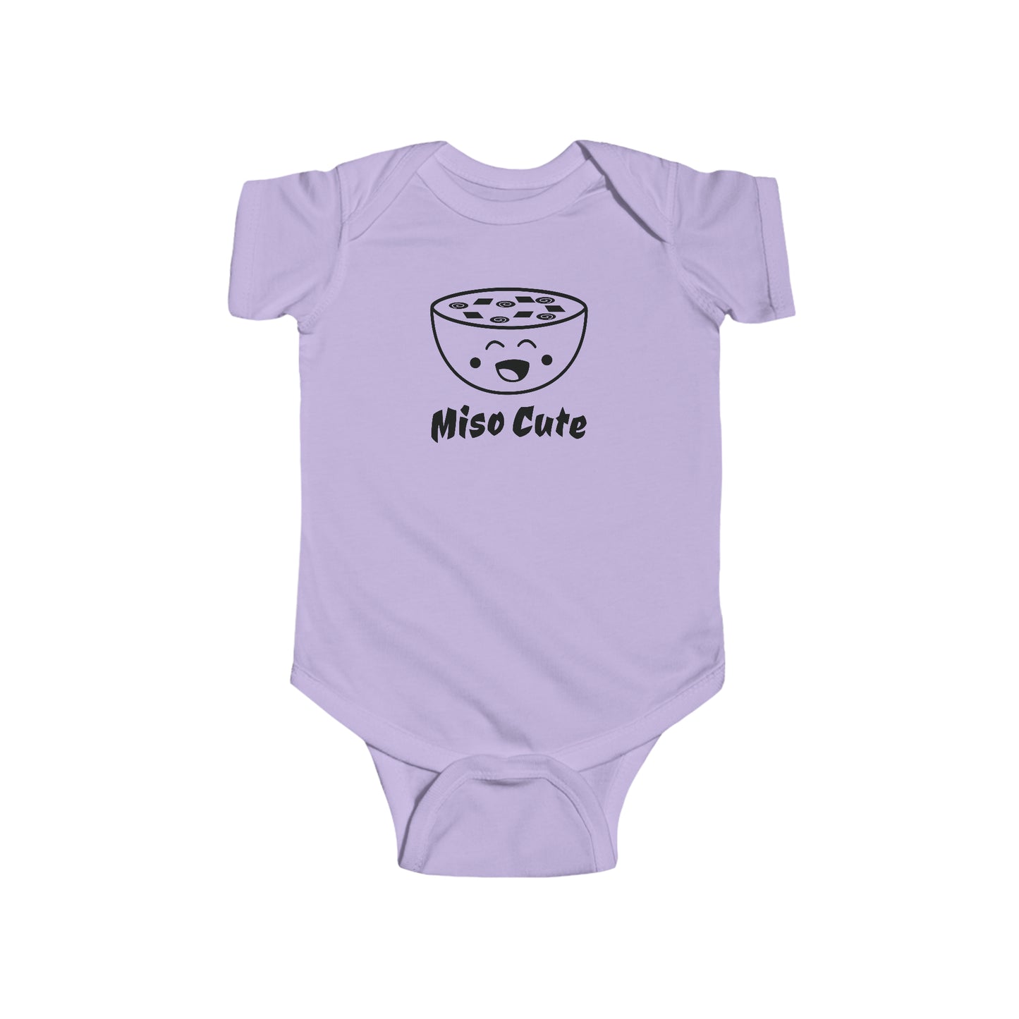 Miso Cute Infant Jersey Bodysuit Onesie