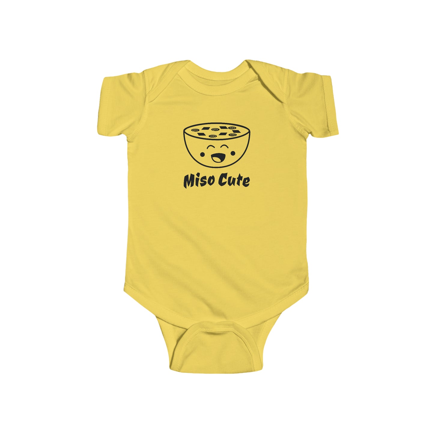 Miso Cute Infant Jersey Bodysuit Onesie