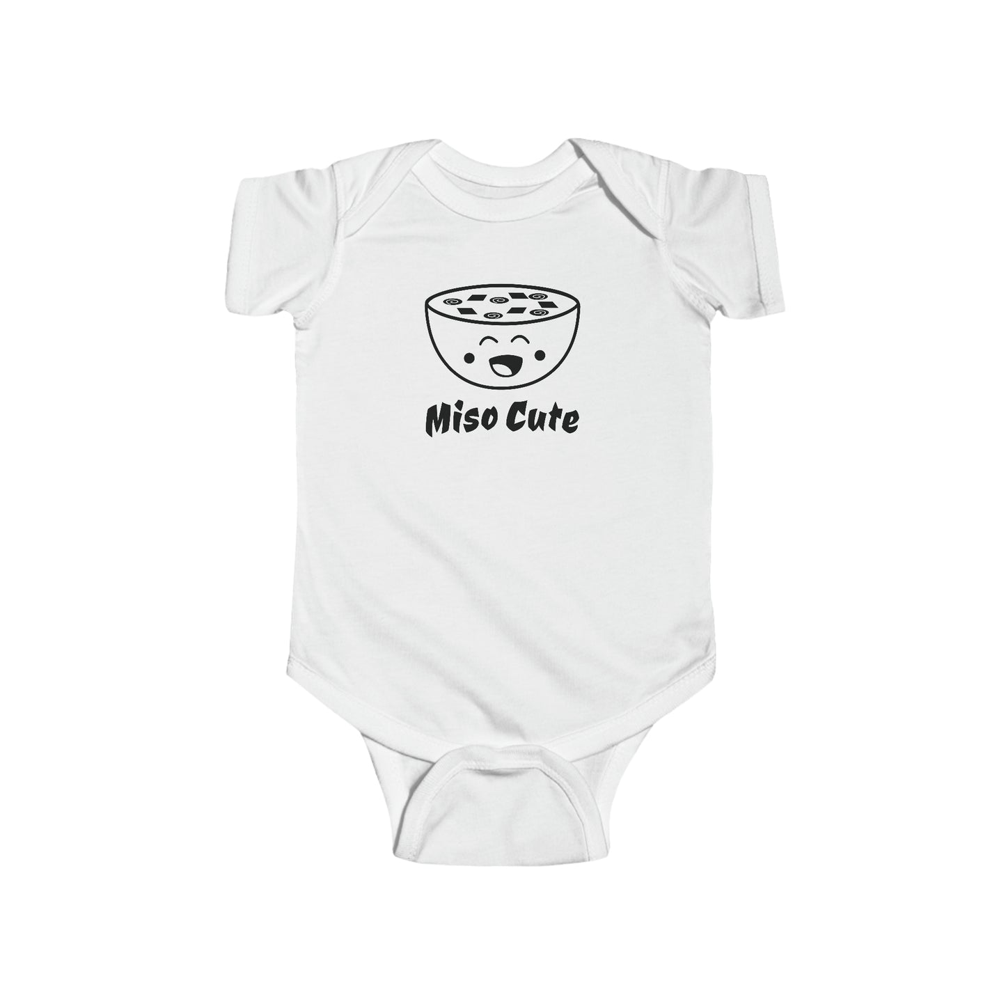 Miso Cute Infant Jersey Bodysuit Onesie