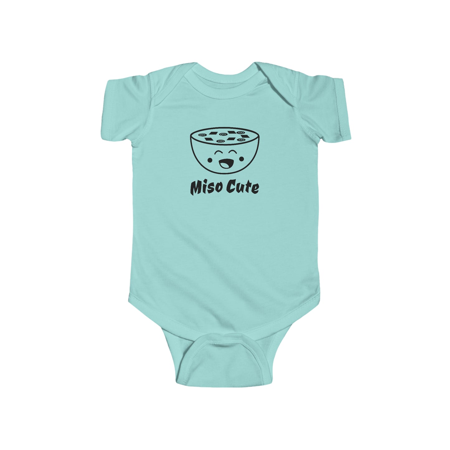 Miso Cute Infant Jersey Bodysuit Onesie