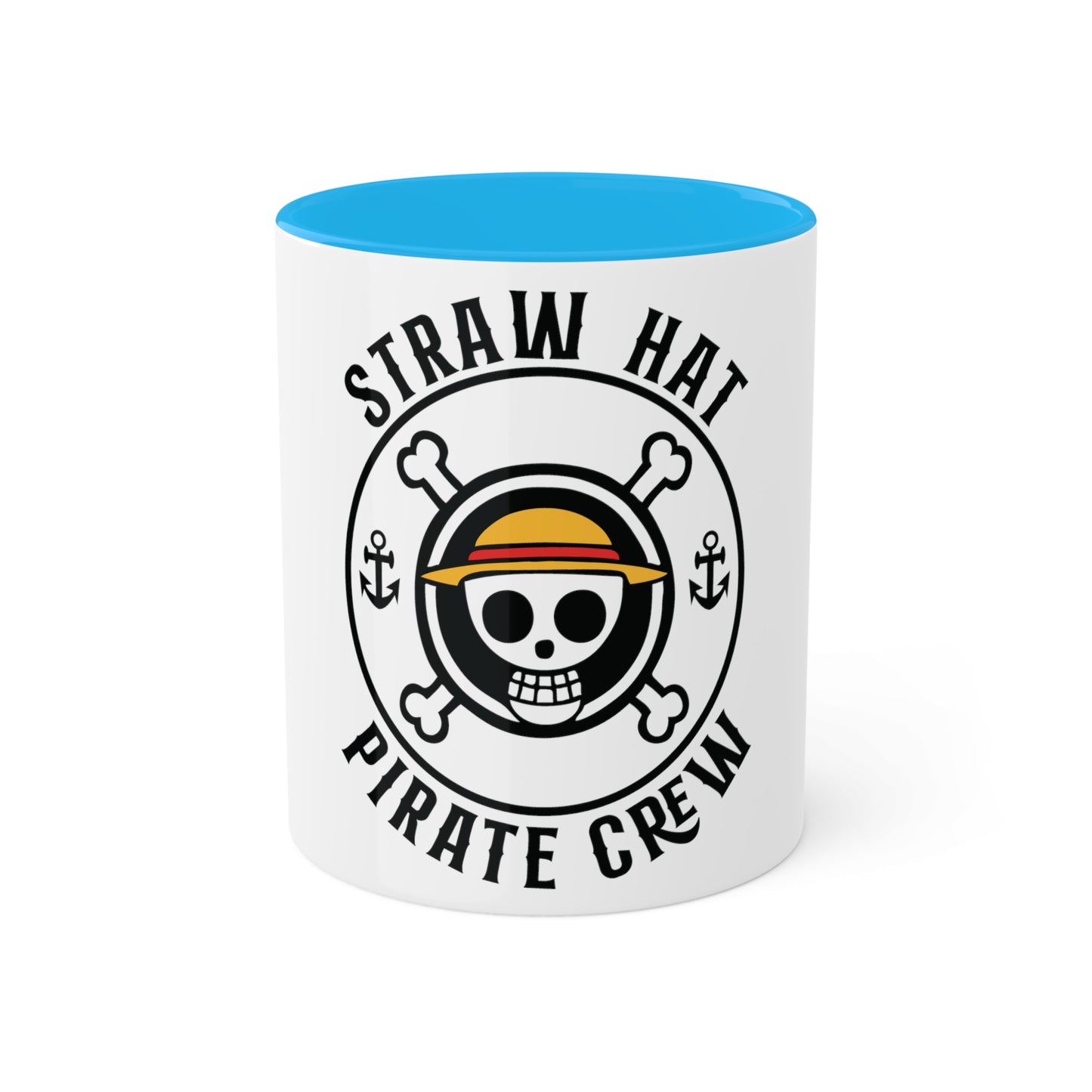 Straw Hat Pirate Crew, Custom Personalized Mug