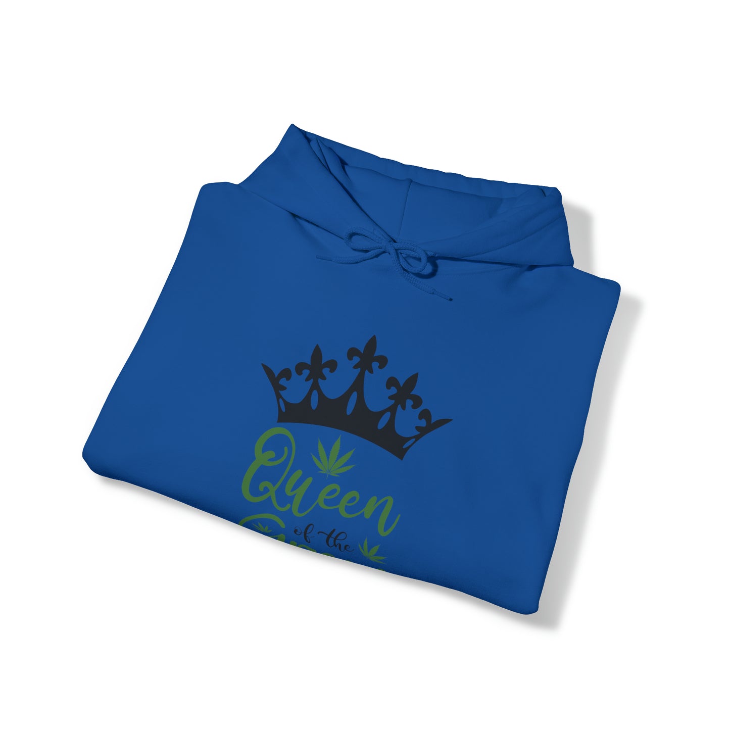Queen of the Green Unisex Pullover Hoodie Blend™ Sweatshirt