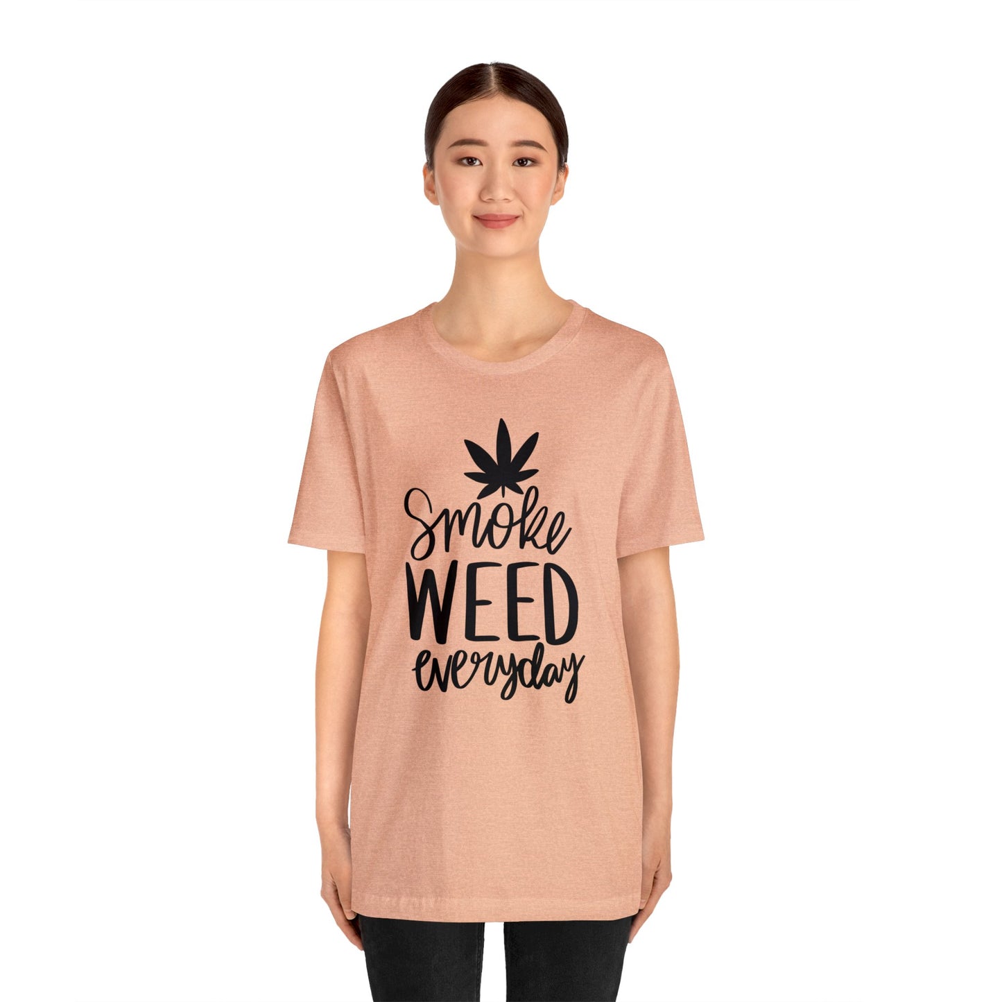 Smoke Cannibas Everyday Unisex Jersey Tee