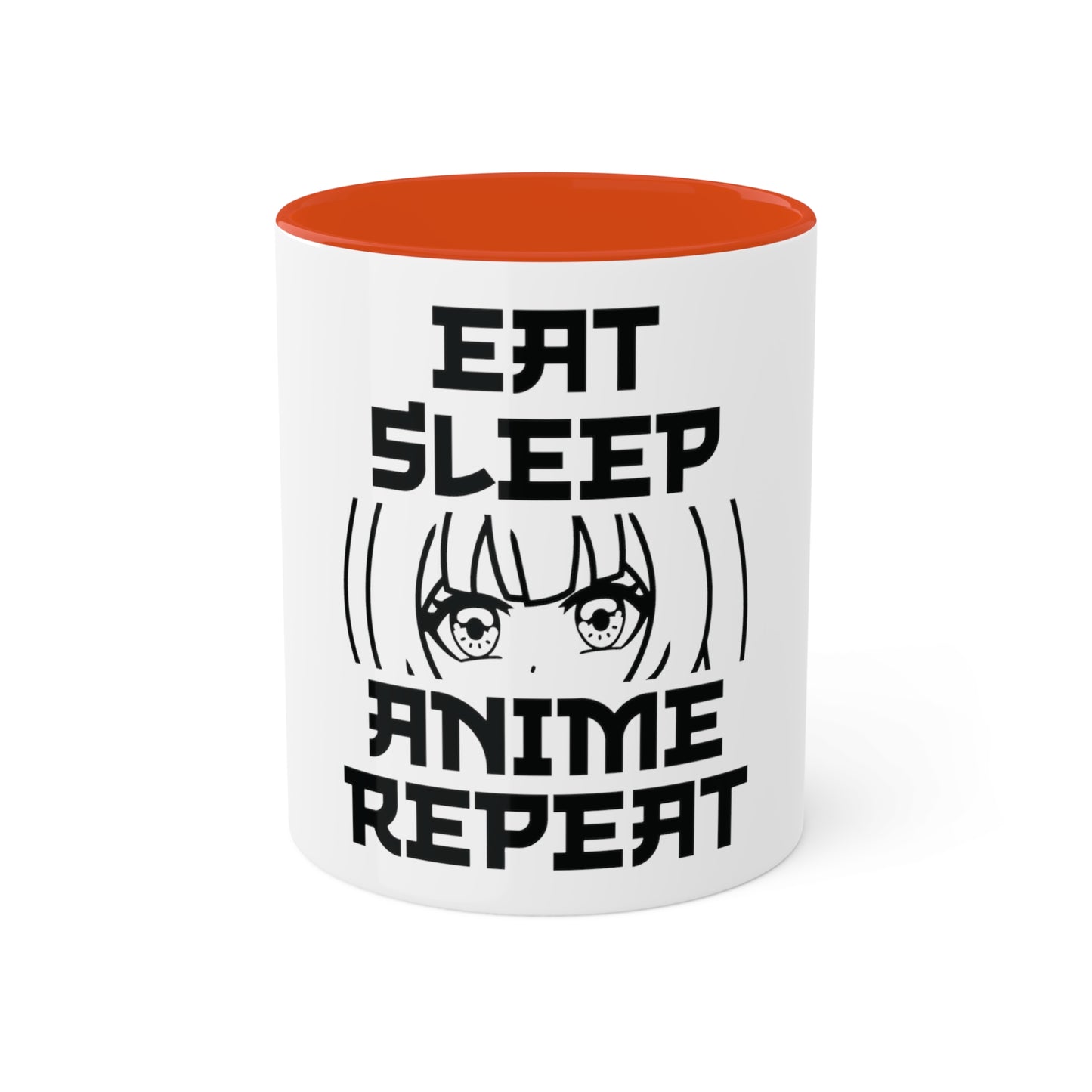 Eat Sleep Anime, Custom Personalized Mug