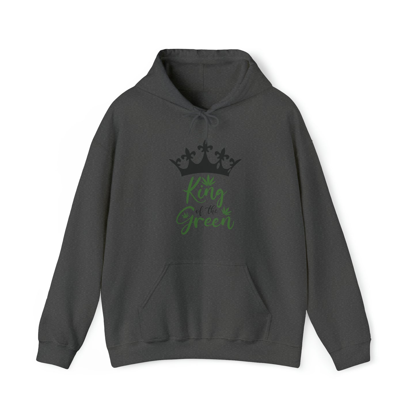 King of the Green Unisex Pullover Hoodie Blend™ Sweatshirt