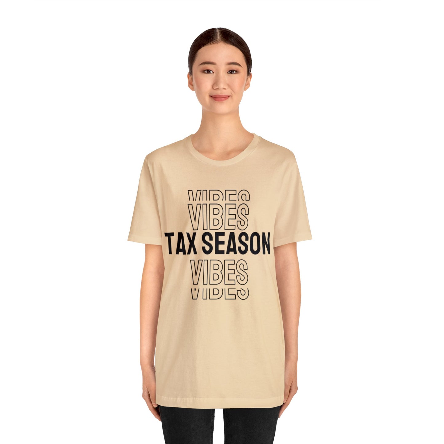 Tax Season Vibes Unisex Jersey Tee